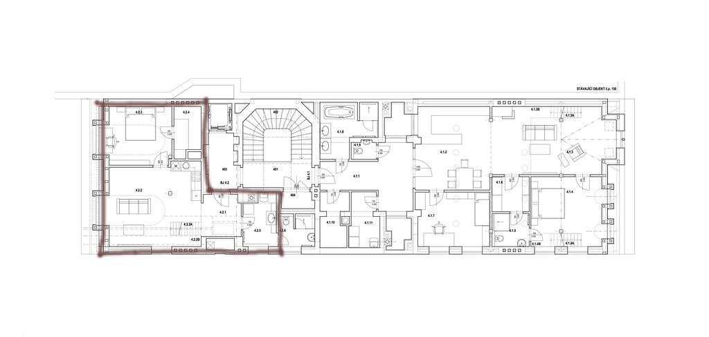 Rooftop Triplex Apartment In Centre Hradec Kralove Ngoại thất bức ảnh